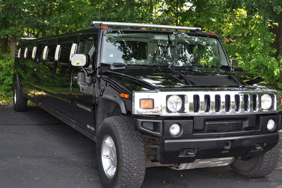 Coalville Black Hummer Limo