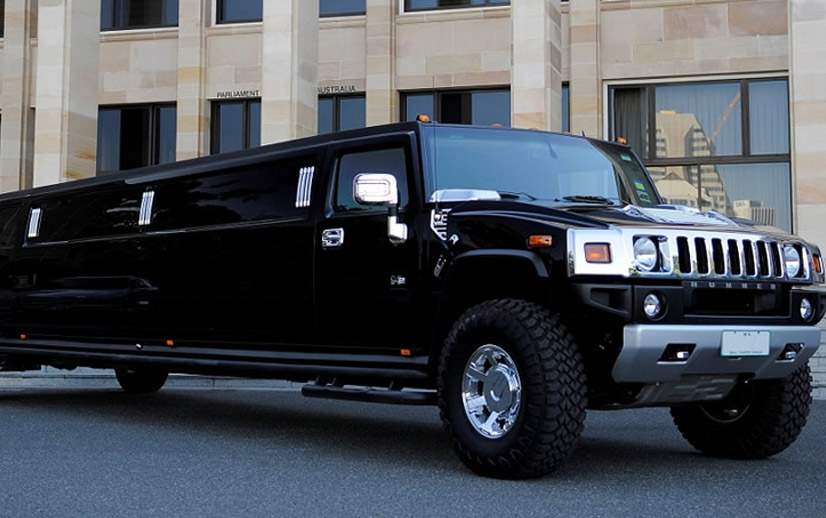Coalville Black Hummer Limo